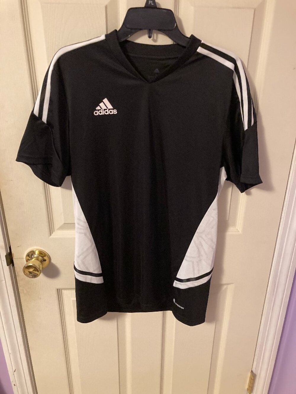Women Adidas Jersey Shirt Size Large Aero Ready